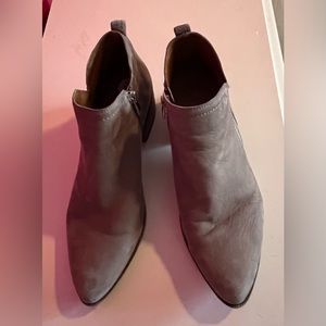 Franco Sarto Suede Ankle Boots